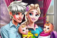 День Семьи - Elsa Twins Family Day